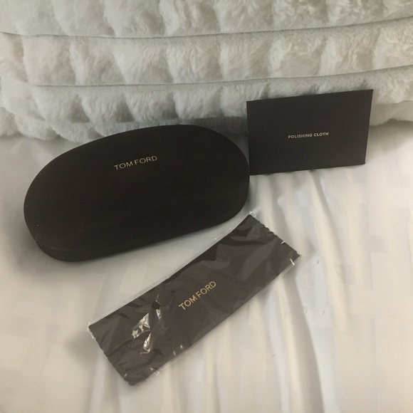 Bundle of Tom Ford sunglasses velvet case w/polishing cloth+ 2 boxes main image 10
